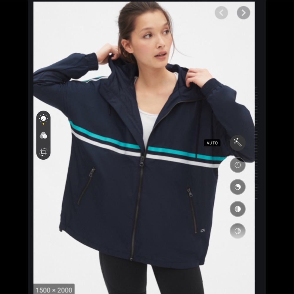 Gap Fit hooded jacket